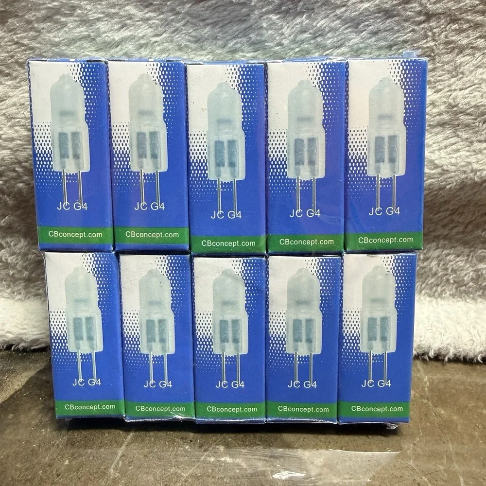20 Watt 12 volt JC BI PIN G4  Light Bulbs‎ 10 bulb pack New